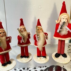 Vintage Santa Claus Figurine Collection